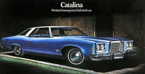 1974 pontiac catalina brochure -catalina hardtop coupe-catalina sedan