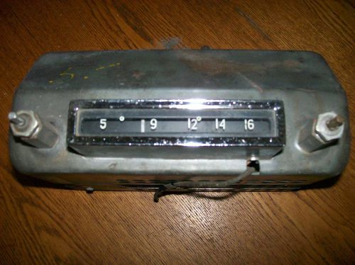 1954-chevrolet truck radio serviced and working