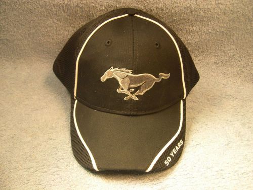 Ford mustang 50 years hat eaa airventure oshkosh cap velcro club merchandise