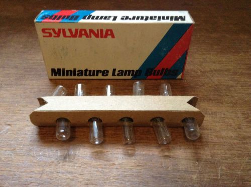 Vintage miniature sylvania no. 48 mb light 48 volt lamp nos nib bulbs car truck