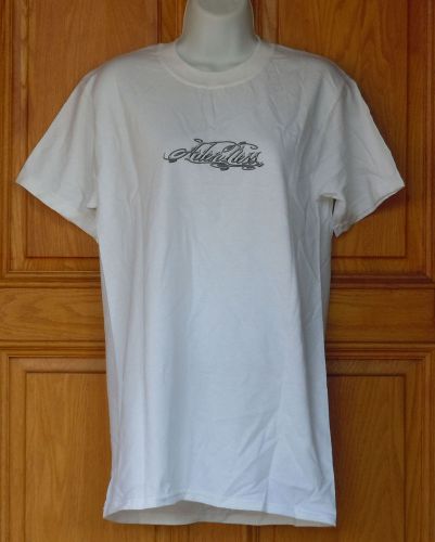 Men&#039;s sz small white arlen ness logo t-shirt nwt $31.00