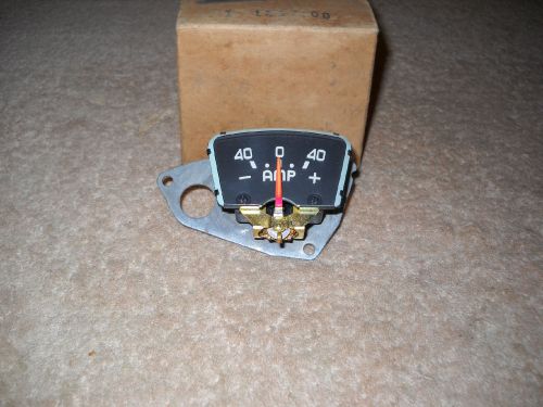 Nos mopar 1949 chrysler amp alternator gauge w/ 6 cylinder nice!