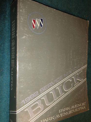 1992 buick park avenue &amp; ultra shop manual / original g.m. service book!