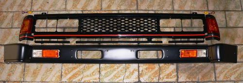 Front bumper &amp; grille for datsun truck 720 1983-1986