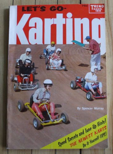 1960 let&#039;s go karting trend 185 go kart tech great ads 128 pages nice condition