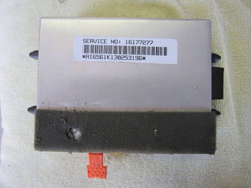 Corvette air bag control module computer 1993 service # 16177277