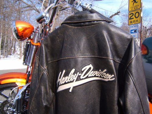 Harley davidson leather jacket ultra classic bomber x-large