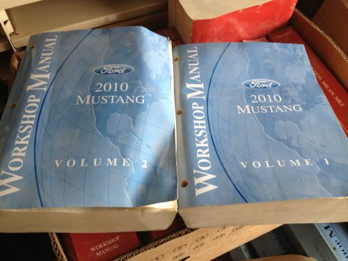 Ford workshop manuals vol. 1 &amp; 2 2010 ford mustang factory oem repair manuals