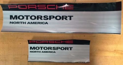 Porsche motorsports n/a stickers 2 sizes