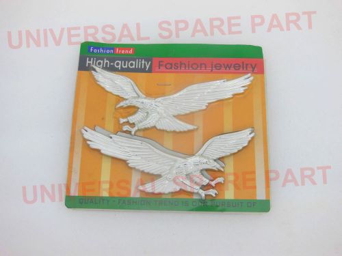 Universal car royal enfield  motorcycle chrome eagle decal badge emblem