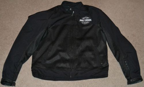 Harley-davidson motorcycle mesh jacket size 44 mesh armour