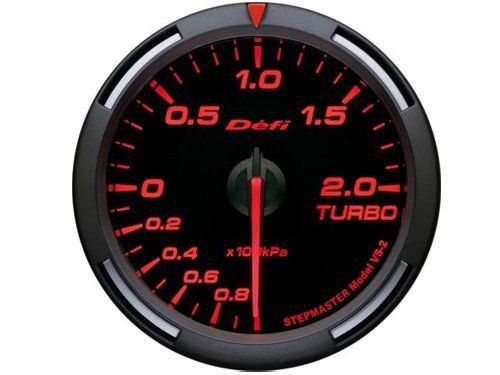 Defi df06505 red racer gauge metric 52mm turbo boost