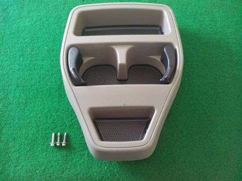 2003-2006 dodge dakota / durango floor console cup holder grey