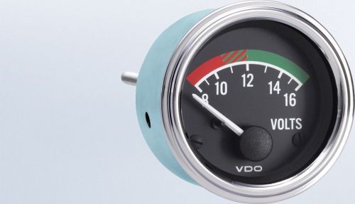 Vdo 332-342 voltmeter 8-16v - series 1