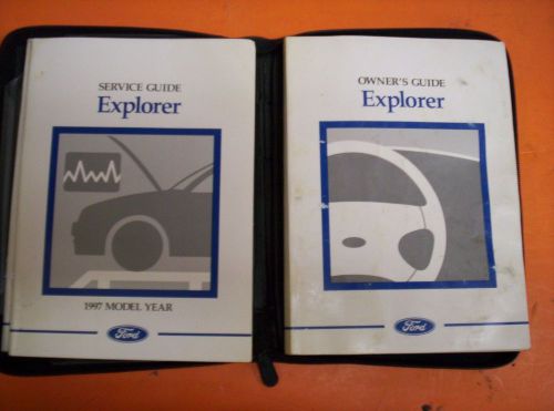 Owners manual  1997 explorer