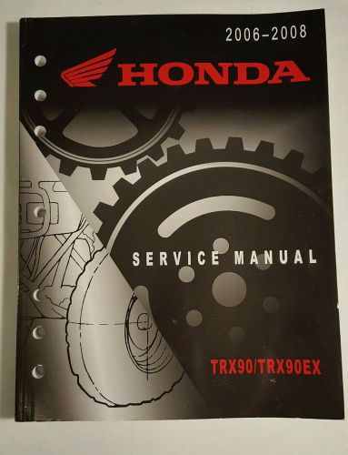 2006-2008 honda trx90 trx90ex service manual oem 61hp202