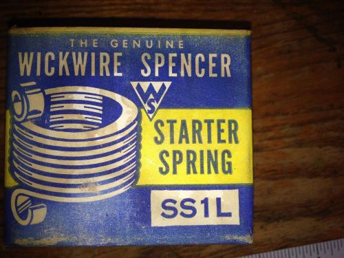 Starter up!! ---- nos wickwire spencer starter spring