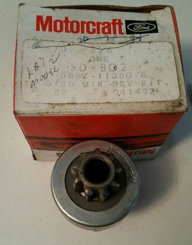 Oem ford nos starter drive sd-302, d6pz-11350-b free shipping