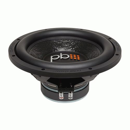 New powerbass m-1204 12&#034; single 4 ohm subwoofer 750w max (black)