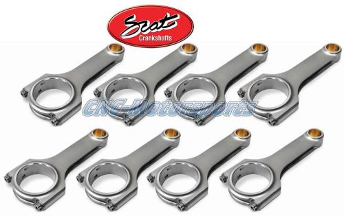 2-ls1 6100-2100-945 chevy ls1 camaro corvette scat h beam connecting rods 6.100&#034;