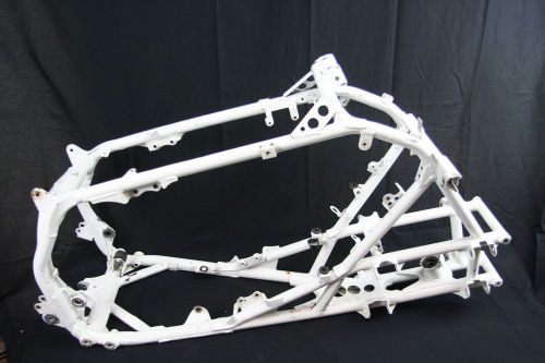 2005 honda trx450r frame and subframe powder coated white