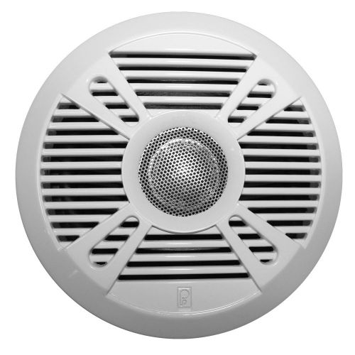 Polyplanar ma7050 poly-planar 5&#034; 2 way marine speaker w/ 2 grills included