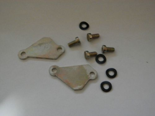 Dellorto drla carburetors choke block off plates