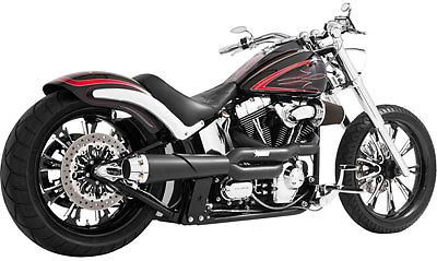 Freedom performance american outlaw high 2-into-1 exhaust system chrome hd00296