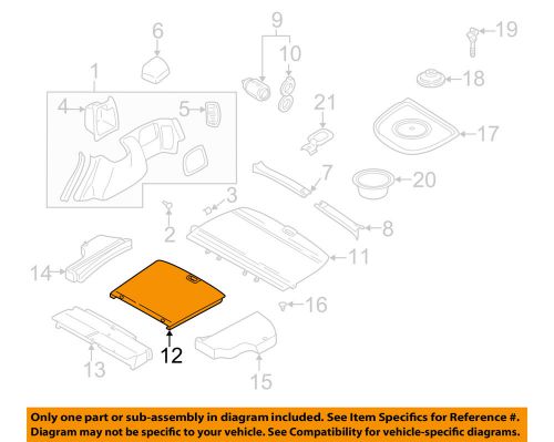 Subaru oem 1998 forester-floor mat 95020fc010nf