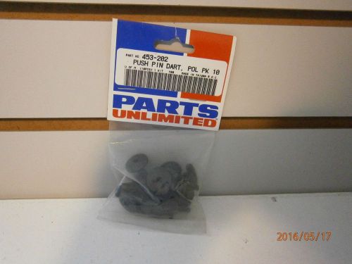 Snowmobile polaris 1997- earlier push pin dart body windshield fastener pk 10