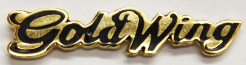 Honda goldwing script logo collectors enamel pin badge from fat skeleton