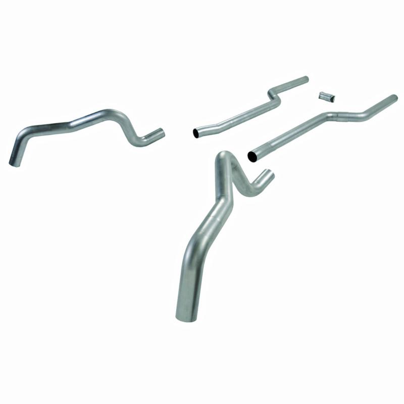 Flowmaster header-back system - 3.00 in. dual rear exit - pipes only no mufflers