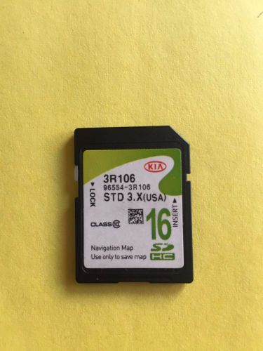 Sell NEW. 2016 KIA Navigation SD Card # 96554 - 3R106 LATEST in ...