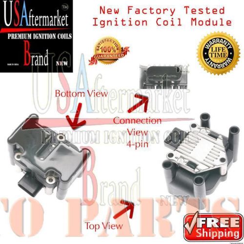 1998 1999 2000 2001 vw jetta 2.0l ignition coil 4pin ic387 50011 uf277