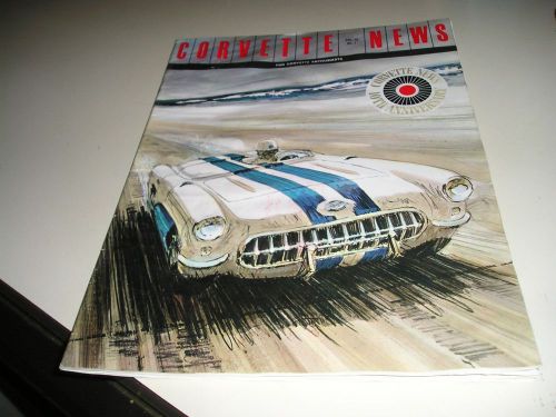 1967 original rare volume 10 /# 1 ( anniversary) corvette news magazine manual