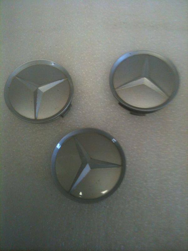 Mercedes c230 (3) aluminum wheel center cap,2014010225 buy it now & save$$
