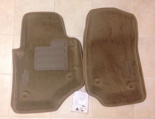 2002-2009 chevrolet trailblazer front molded carpet mats 12498743