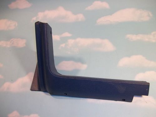 71-74 challenger 70-74 cuda left lower dash trim molding blue , no reserve