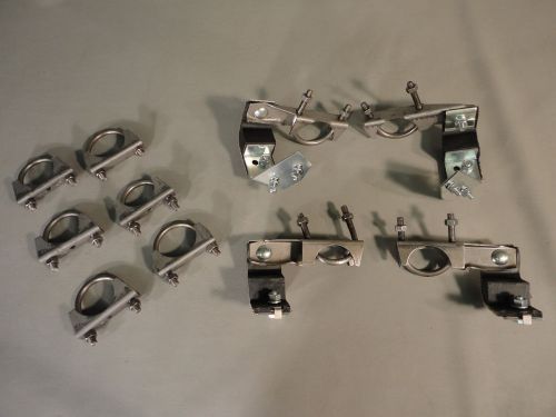 Complete exhaust hanger kit for 56-60 corvette