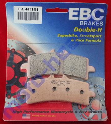 Ducati ebc fa447hh front brake pads desmosedici rr d16rr 1098 s r 1098s 1098r