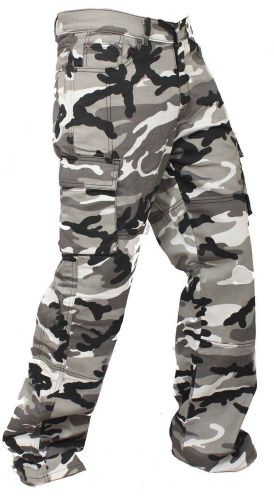 New motorbike motorcycle urban camo cargo trouser jean with protective lining us