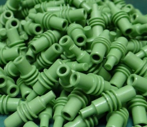 Waytek inc. 39010 1-way cable cavity plug seal, green, about 200 pieces b7013