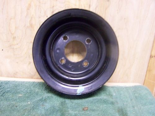 1972-79 ford lincoln-mercury-tbird 3 groove crankshaft pulley d2ve-6312  460 ci