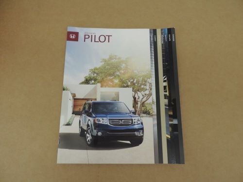 2012 honda pilot lx ex ex-l touring sales brochure dealer catalog