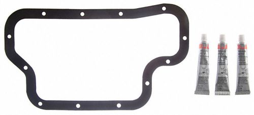 Engine oil pan gasket set fel-pro fits 03-04 mitsubishi montero sport 3.5l-v6