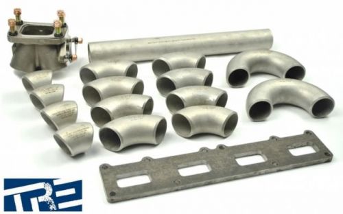 Treadstone performance dodge srt4 diy manifold collector kit t3 flange