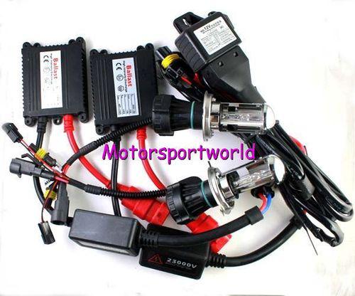 35w slim ac dual hi/lo beam bi-xenon hid kit h4 h4-3 hb2 9003 4300k 6000k 12000k