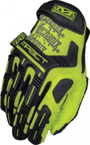 Mechanix wear size l impact gloves, hi-vis yellow, smp-91-010 large