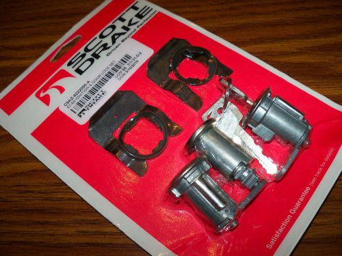 1967-69 ford mustang ignition &amp; door lockset (new) scott drake