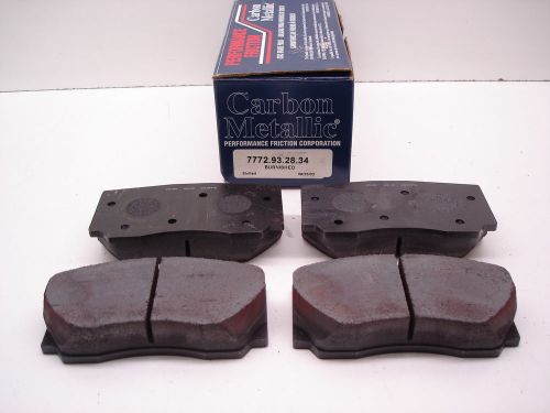 New nascar pfc 7772.93.28.34 dyno bedded brembo disc brake caliper pads alcon ap